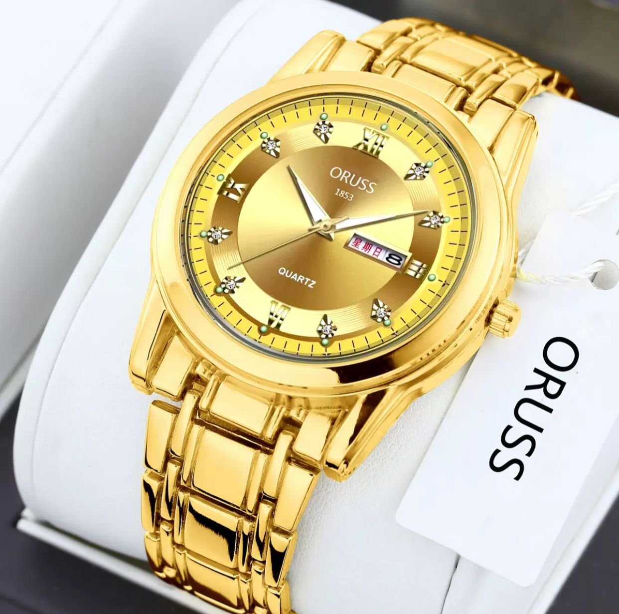 🏆🏆NEW IN !!🔔   ORUSS GENTS WATCH