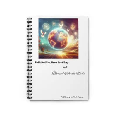 Spiritual Spiral Notebook with Inspirational Design, Journal for [...]